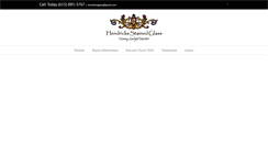 Desktop Screenshot of hendricksstainedglass.com